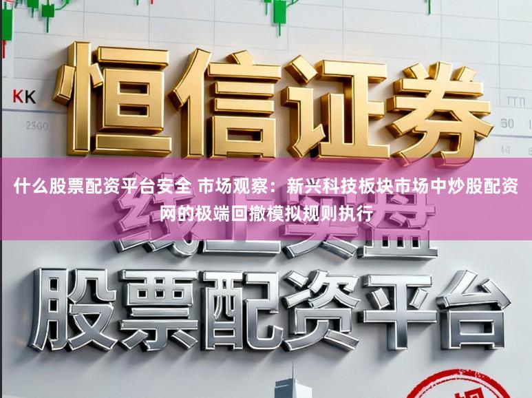 什么股票配资平台安全 市场观察:新兴科技板块市场中炒股配资网的极端回撤模拟规则执行