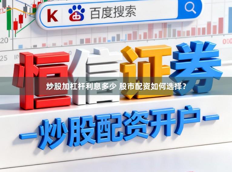 炒股加杠杆利息多少 股市配资如何选择？