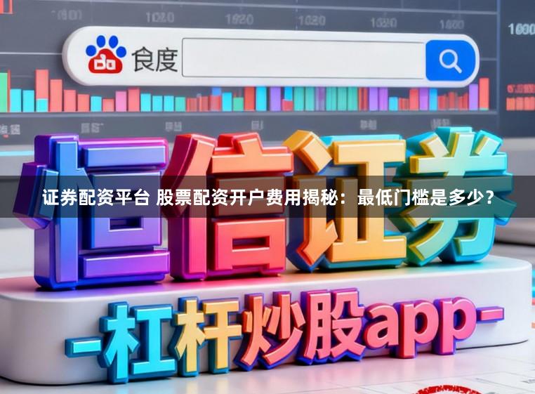 证券配资平台 股票配资开户费用揭秘:最低门槛是多少?
